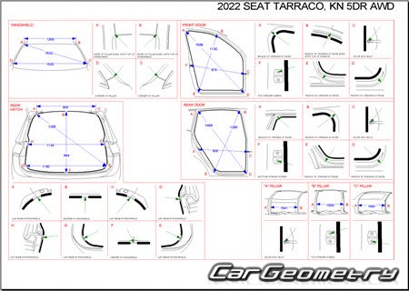   Seat Tarraco 2019-2025 Body shop manual