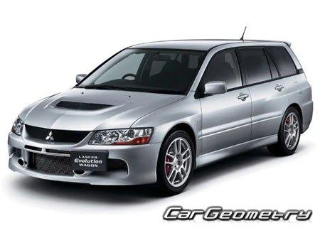   Mitsubishi Lancer Evolution Wagon (CT9W) 2005-2006,       2005-2006