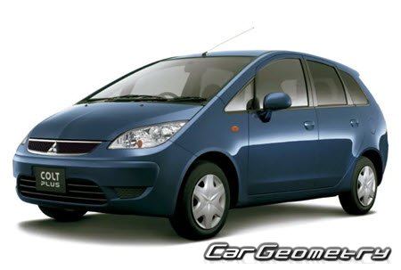   Mitsubishi Colt Plus (Z23W  Z24W Z27W) 2004-2012,     