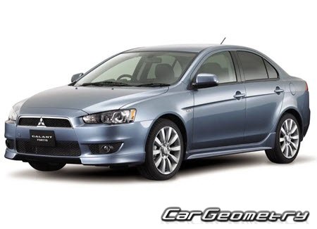   Mitsubishi Galant Fortis (CY4A) 2007-2015,      2007-2015