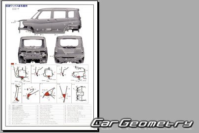 Mitsubishi Delica D:2 (MB37S)  2021 (RH Japanese market) Body dimensions