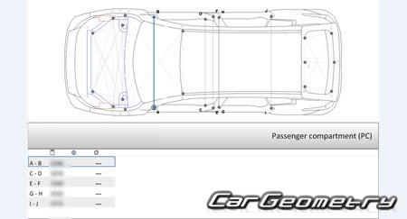 Mitsubishi Outlander PHEV (GN0W) 2022-2028 (RH Japanese market) Body dimensions