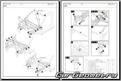 Mitsubishi Outlander PHEV (GN0W) 2022-2028 (RH Japanese market) Body dimensions