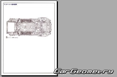 Mitsubishi Eclipse Cross PHEV (GL3) 2021-2025 (RH Japanese market) Body dimensions