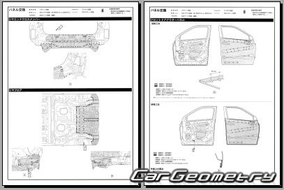 Mitsubishi Eclipse Cross (GK1W) 2018-2020 (RH Japanese market) Body dimensions