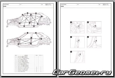 Mitsubishi Eclipse Cross (GK1W) 2021-2024 (RH Japanese market) Body dimensions