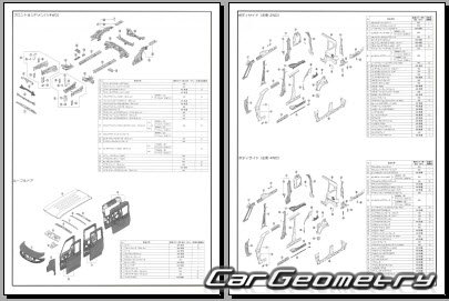 Mitsubishi eK Space & eK-X Space 2020-2026 (RH Japanese market) Body dimensions