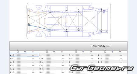 Mitsubishi eK Space & eK-X Space 2020-2026 (RH Japanese market) Body dimensions