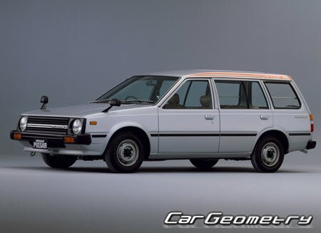   Nissan Pulsar AD Van (VB11) 19821990,   Nissan Sunny AD Van (VB11) 19821990