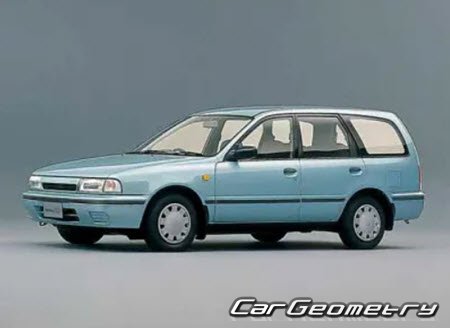   Nissan AD Wagon (Y10) 1990-1999,   Nissan Sunny California (Y10) 1990-1996