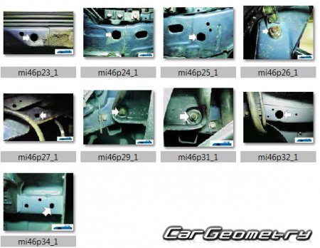 Mitsubishi Galant & Legnum (EA# EC#) 1996-2003 (RH Japanese market) Body dimensions