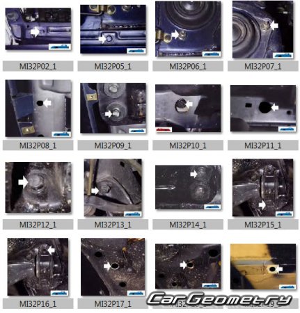 Mitsubishi Carisma (DA2) 1996-1999 (RH Japanese market) Body dimensions