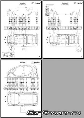 Mitsubishi i (HA1W) 2006-2013 (RH Japanese market) Body dimensions