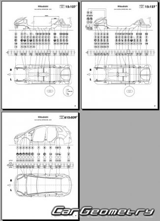 Mitsubishi Colt Plus 2004-2012 (RH Japanese market) Body dimensions