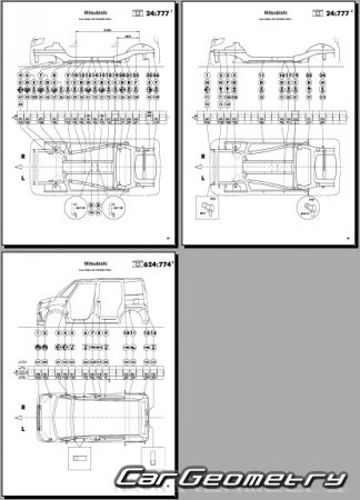 Mitsubishi Delica D:2 (MB37S)  2021 (RH Japanese market) Body dimensions