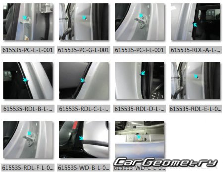 Mitsubishi Outlander PHEV (GN0W) 2022-2028 (RH Japanese market) Body dimensions