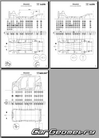 Mitsubishi eK Space & eK-X Space 2020-2026 (RH Japanese market) Body dimensions