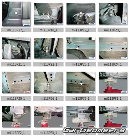 Mitsubishi Lancer Cargo (Y12) 2008-2017 (RH Japanese market) Body dimensions