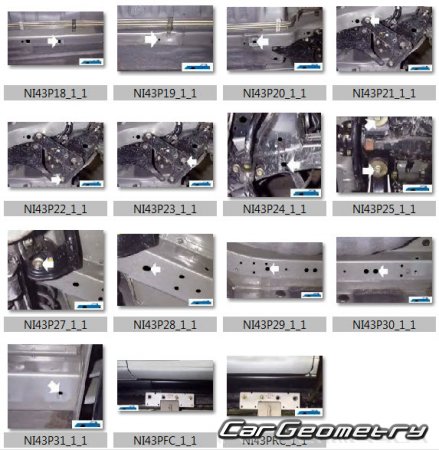 Nissan Cedric & Gloria (Y33) 1995-1999 (RH Japanese market) Body dimensions