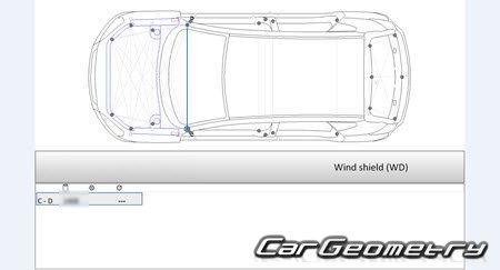 Nissan Dualis (J10) 2007-2014 (RH Japanese market) Body dimensions