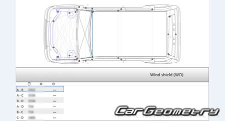 Nissan Cube (Z12) 2008-2018 (RH Japanese market) Body dimensions