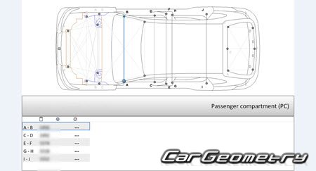 Honda ZR-V e:HEV (RZ4 RZ6) 2023-2028 (RH Japanese market) Body dimensions