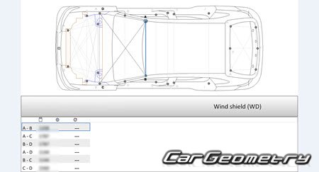 Honda ZR-V e:HEV (RZ4 RZ6) 2023-2028 (RH Japanese market) Body dimensions