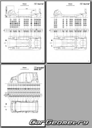 Nissan Otti (H91W) 20052006 (RH Japanese market) Body dimensions