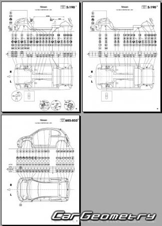 Nissan March (K12) 2002-2010 (RH Japanese market) Body dimensions