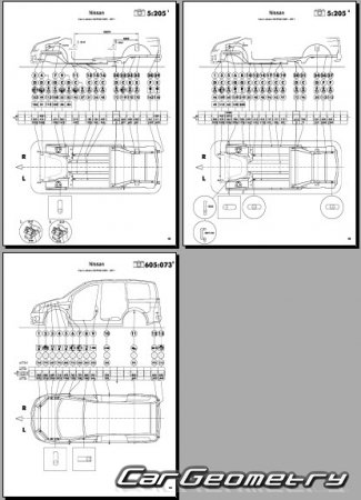 Nissan Lafesta (B30) 2004-2012 (RH Japanese market) Body dimensions