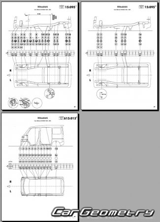 Nissan Clipper Van (U71V U72V) 20032011 (RH Japanese market) Body dimensions