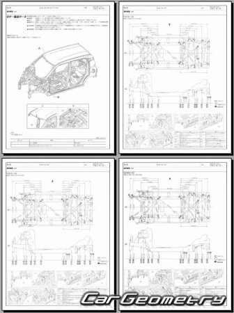 Nissan Dayz & Dayz Highway Star (B4# Series) 2019-2025 (RH Japanese market) Body dimensions