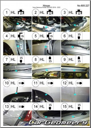 Nissan Serena e-POWER (C27) 20172022 (RH Japanese market) Body dimensions