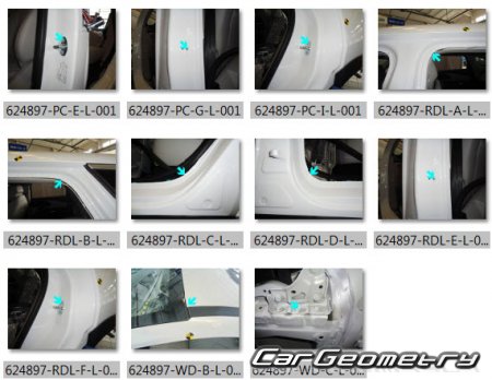   Exeed RX & Yaoguang  2023 Body dimensions