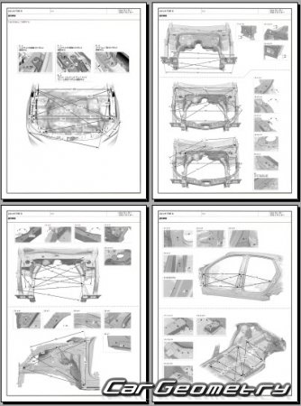 Honda Civic Type R (FL5) 2022-2027 (RH Japanese market) Body dimensions