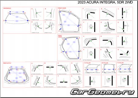   Acura Integra 2022-2026 Body Repair Manual