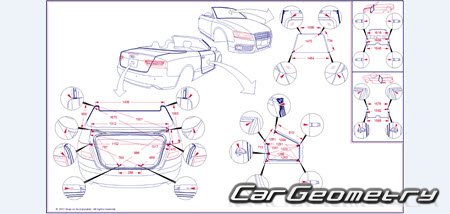 Audi A5 Quattro (8T) Cabrio 2009-2015 Body Repair Manuals