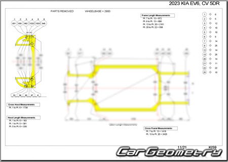   Kia EV6 (CV) 2022-2028 Body Repair Manual
