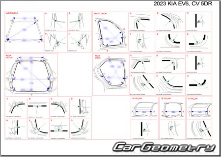   Kia EV6 (CV) 2022-2028 Body Repair Manual