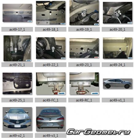   Acura Integra 2022-2026 Body Repair Manual