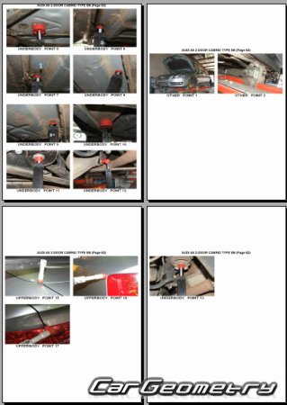 Audi A5 Quattro (8T) Cabrio 2009-2015 Body Repair Manuals