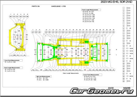   MG EHS & HS 2019-2025 Body Repair Manual