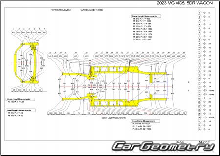   MG5 (EP22) 2021-2027 Body Repair Manual