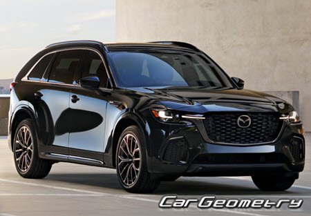 Кузовные размеры Mazda CX-70 (KJ) 2024-2030, Размеры кузова Мазда СХ-70 Кузовные размеры Mazda CX-70 (KJ) 2024-2030, Размеры кузова Мазда СХ-70