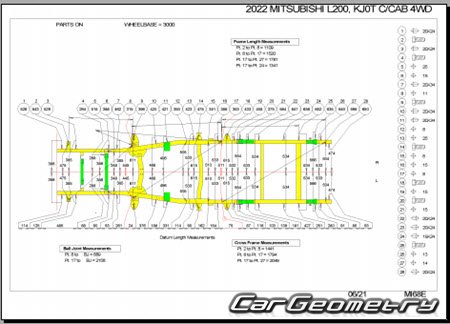   Mitsubishi L200 2020-2023 Body Repair Manual