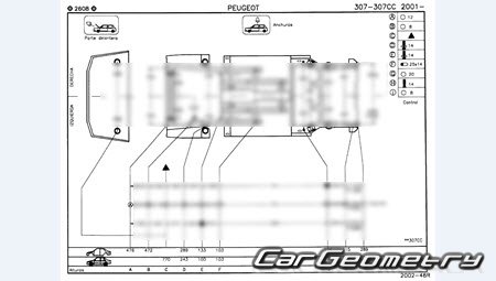  307 20022005 (3DR, 5DR Hatchback)