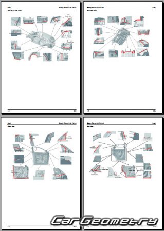   MG EHS & HS 2019-2025 Body Repair Manual