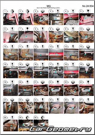   MG EHS & HS 2019-2025 Body Repair Manual