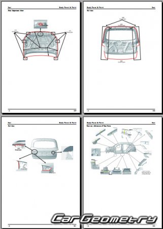   MG EHS & HS 2019-2025 Body Repair Manual