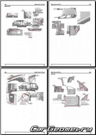   MG5 (EP22) 2021-2027 Body Repair Manual
